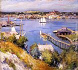 Gloucester Harbor by Willard Leroy Metcalf